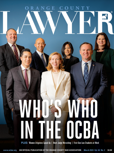 UCI Law Featured in OC Lawyer Magazine’s March 2024 Issue